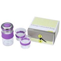 五彩環禮盒--紫色(400ml壺+2杯)