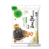 [玉民-台灣黃金蕎麥] 黃金蕎麥海苔(杏仁)40g*1包