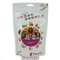 *[富強森-強森先生] 綜合蔬菜脆片90公克*1包~蔬菜低溫烘烤而成,保存蔬菜風味,香脆可口