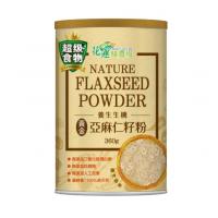 *[天農國]花蓮綠農場黃金亞麻仁籽粉(全素360g隨沖即食)*1罐